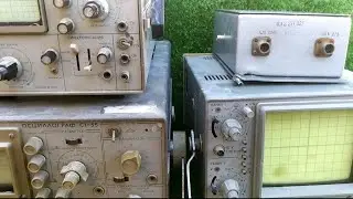 Легендарные осциллографы на разбор от подписчика.