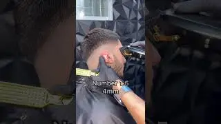 Mid fade Barber Shop 2023 hair cut for men’s