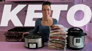 12 Keto Freezer Meals in Under an Hour! | FREE Cooking Class | FREE Printable Recipes! 🎉🍽️