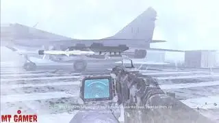Call  of Duty Modern Warfare 2 Cliffhanger Stealth Mission Gameplay Veteran