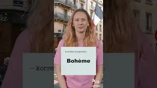 Korrekte Aussprache: Französische Wörter mit B
