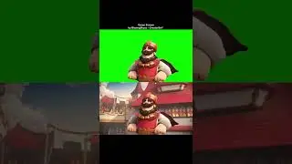Clash Royale - Red And Blue King Laughing Green Screen