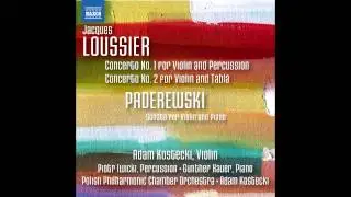 Jacques Loussier - Violin Concerto No 2 -  3rd mov - A.Kostecki Violin
