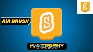 Air Brush (2020) | No Code Raspberry Pi with Scratch 3.0
