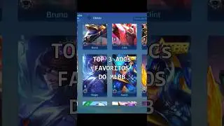 Top 3 ADCs Favoritos do MLBB 