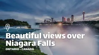 Beautiful views over Niagara Falls