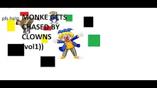 Can I escape this ugly clown!? - ROBLOX -