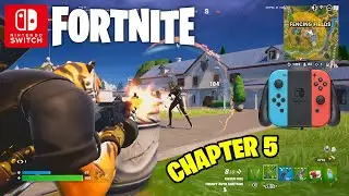 HANDCAM Fortnite Gameplay on Nintendo Switch #38