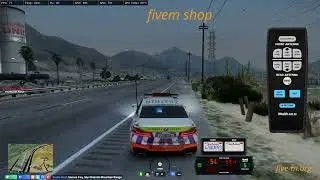 fivem police radar with plate reader
