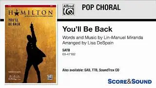 You'll Be Back, arr. Lisa DeSpain – Score & Sound