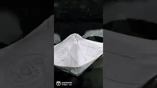 Floating Paper Boat