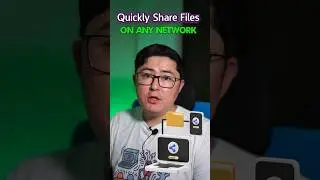 Quickly share files on any network #filesharing #pythonlanguage