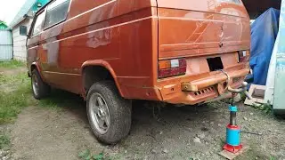Домкрат из металлолома.