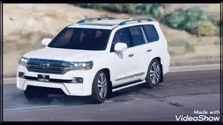Gta 5 real prado land cruiser and fortuner driving stunts