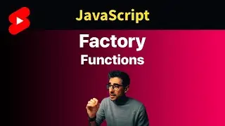 JavaScript Factory Functions in 1 Minute 