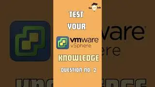 VMware Certification Quiz No.2 | 60-Second VMware vSphere Quiz: Test Your VMware Knowledge🧠💻