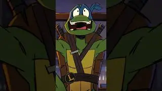 April saves Leo from a robot in NEW series: Tales of the Teenage Mutant Ninja Turtles 💪 