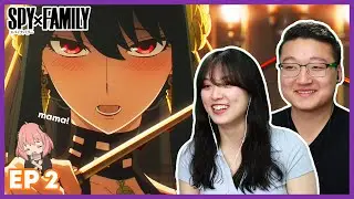 ASSASSIN WAIFU | Spy x Family Couples Reaction & Discussion Episode 2