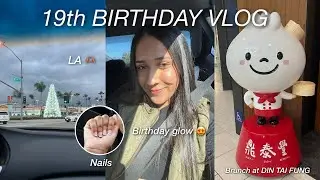 PREPPING FOR MY 19TH BIRTHDAY! | nails, waxing, & VLOG