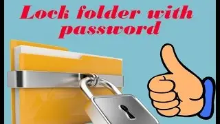 How To Lock Folder With Password in Hindi || TECH FOR ALL