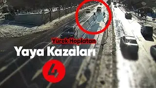 Yayaların Karıştığı Yürek Hoplatan Trafik Kazaları 4 (Yaya Kazaları)