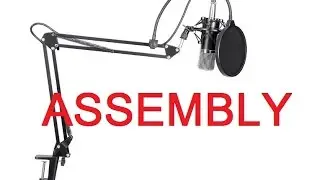 ASSEMBLY - Neewer® NW-700 Professional Studio Broadcasting & Recording Condenser Microphone Kit
