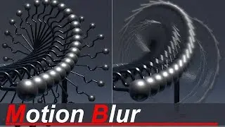 Camera motion blur:3DS MAX