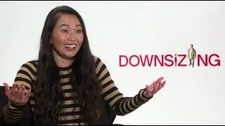 Hong Chau on kissing her 'Downsizing' co-star Matt Damon
