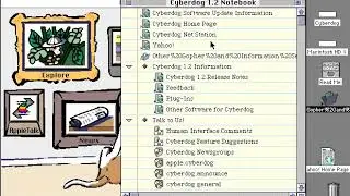 MacAdvocate CD-Rom: Cyberdog Notebook Demo