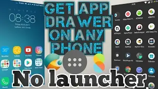 How to get app drawer in any phone