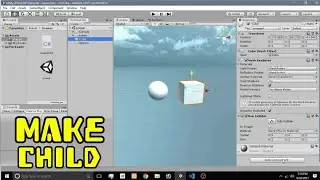 How to make child using c# script in unity