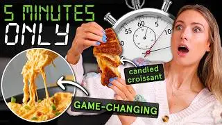 I tried VIRAL 5 MINUTE RECIPES off TIKTOK & INSTAGRAM *is anything worth making??