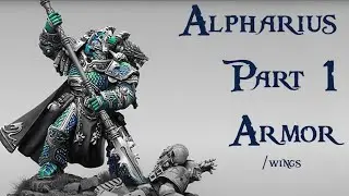 Alpharius Armor and Feathers