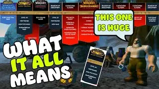 2024 Looks EPIC for Classic WoW | Season of Discovery | Cataclysm