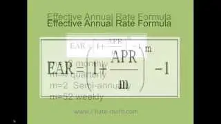Effective Annual Rate Formula .mp4