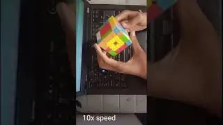 Solving a 5 by 5 cube in 20m 18s