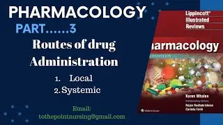 Routes of Drug Administration #Local #Systemic #Enteral #Parenteral| Advantages/Disadvantages Part 3