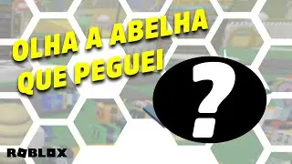 Olha essa abelha que peguei - Bee Swarn Simulator - ROBLOX