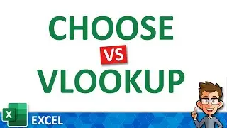 Excel Functions Compared: CHOOSE vs VLOOKUP | Excel Tutorial