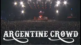 Público Argentino en Conciertos de Rock
