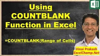 Use COUNTBLANK Formula in Excel: Tutorial with Use Cases of COUNTBLANK to Count Cells Without Values