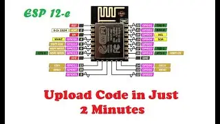How to upload code in ESP-12e just 2 minutes using a programmer (USB TO TTL converter ) | HiNDI
