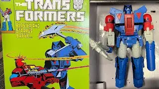 Transformers comic edition Straxus unboxing & first impressions. 40th anniversary special figure