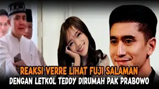 Verrel Cemburu Berat Lihat Fuji Salaman Dengan Letkol Teddy Dirumah Prabowo Subianto !