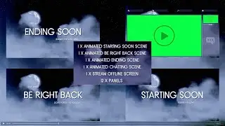 The Night Stream Animated Twitch Bundle