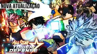 NOVA ATUALIZAÇÃO + CODIGO Roblox   All Star Tower Defense #02   Modo História Solo!