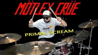 Mötley Crüe - Primal Scream (1991) Drum Cover#mötleycrüe #tommylee #vinceneil #hairmetal #glamrock