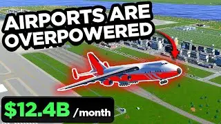 Building a LUCRATIVE Airport in Cities Skylines 2!?