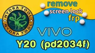 BUKA POLA DAN FRP VIVO Y20 (PD2034F) DENGAN HYDRA DONGLE