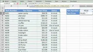 Lesson 2 - Analyze a VLOOKUP formula